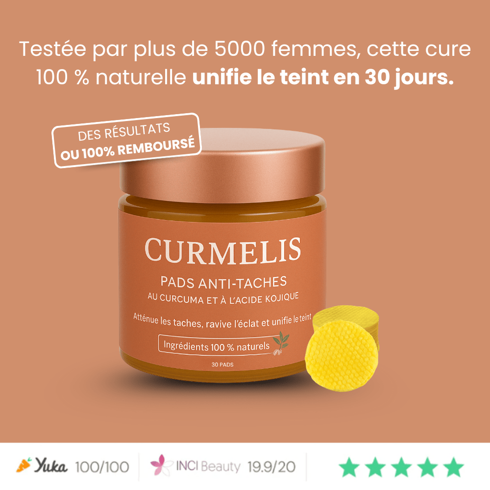 Pads au Curcuma Anti-taches
